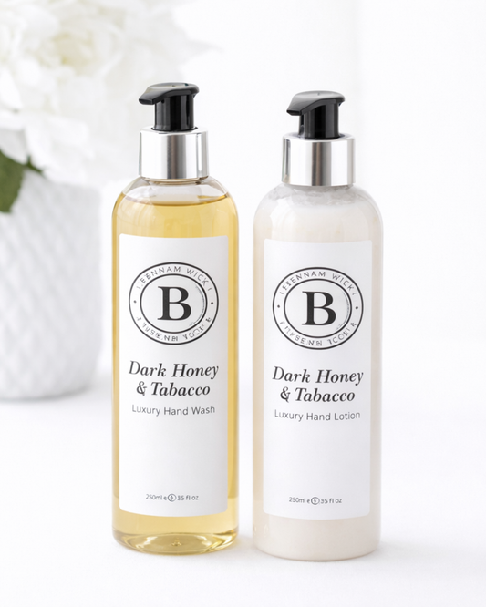 Dark Honey & Tobacco Hand Wash & Lotion