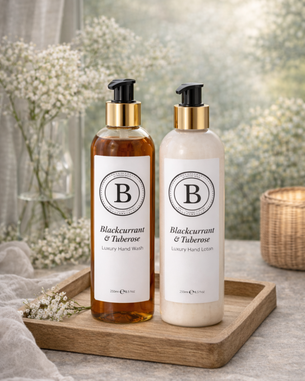 Blackcurrant & Tuberose Hand Wash & Lotion