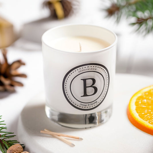 Festive Candle - Orange & Nutmeg