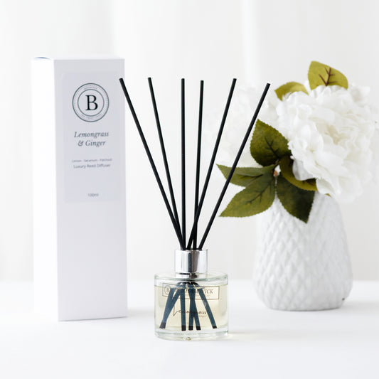 Black Plum & Rhubarb Fragranced Reed Diffuser